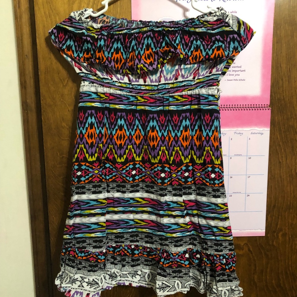 strapless summer dress